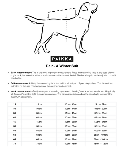 PAIKKA Visibility Hunderegenmantel Lite Green Leo